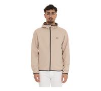 Boss - Veste Harrington à Capuche avec Poches Cachées - Homme - Vestes - Beige - Taille: 2XL