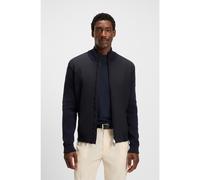 BOSS Veste hybride Regular avec monogramme Double B - Style C-Ibaio, 50543135 Bleu foncé M