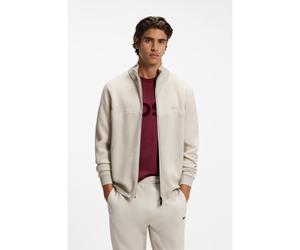 BOSS Veste hybride zippée en tissu stretch - Style KN_Teddy HY, 50568964 Beige clair M