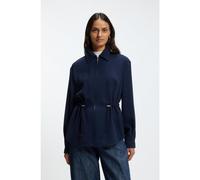BOSS Veste infroissable avec cordon de serrage ajustable à la taille - Style Jalisyna, 50569084 Bleu foncé 36