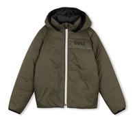 BOSS Veste réversible pour enfant - Style J53439/63D06A, J53439 Vert sombre 150