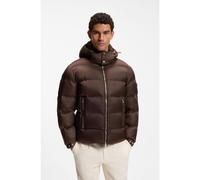 BOSS Veste matelassée déperlante avec jacquard à micro-monogrammes - Style H-Corbinian-264, 50565112 Marron foncé 44