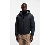 BOSS Veste matelassée déperlante avec monogramme double B - Style C-Caniol, 50565085 Bleu foncé 50