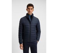 BOSS Veste matelassée déperlante et compressible avec étiquette logotée - Style Oden2, 50549252 Bleu foncé 52