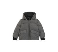 BOSS Veste matelassée effet flanelle à logo imprimé pour enfant - Style J52394/A4612A, J52394 Gris sombre 150