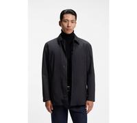 BOSS Veste matelassée en tissu technique peau de pêche - Style L-Comaro, 50569983 Bleu foncé 52