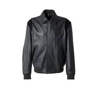BOSS Veste en cuir avec détails contrastants Porsche x BOSS - Style Meon_PS, 50543223 Gris sombre 50