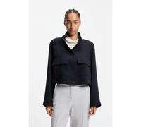 BOSS Veste Modern en crêpe infroissable - Style Jotana, 50553965 Bleu foncé 44