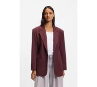 BOSS Veste Oversize avec ceinture - Style C_Jalara, 50553592 Bordeaux 40