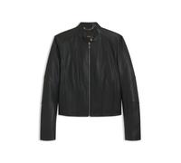 BOSS Veste Regular en cuir - Style C_Saleste1, 50545625 Noir 42