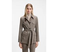BOSS Veste Regular en flanelle à chevrons - Style C_Jutili1, 50567936 Fantaisie 44