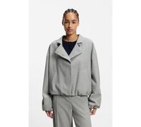 BOSS Veste Regular en galuchat stretch - Style Javata, 50553937 Gris chiné 44