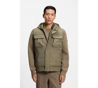 BOSS Veste Regular en GORE-TEX® à capuche - Style P-Hicono, 50549979 Brun chiné XXXL