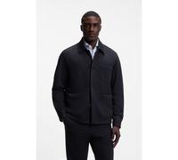 BOSS Veste Regular en jersey stretch - Style P-Carper-OS-J-WG264, 50572046 Bleu foncé 44