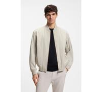BOSS Veste Regular en tissu softshell avec étirement quadridirectionnel - Style Osurf, 50556462 Gris chiné 48