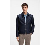BOSS Veste Regular Fit en tissu enduit déperlant - Style L-Cight, 50558911 Bleu foncé 54