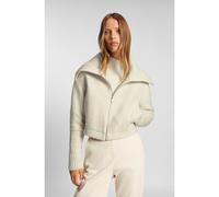 BOSS Veste Regular zippée à revers oversize - Style Jafeda1, 50552259 Blanc 38
