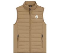 BOSS Veste sans manches d’équitation imperméable à monogramme double B - Style LIVIAN LIGHT PUFFER VEST, B7W1403 Beige L