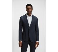 BOSS Veste sans manches pliable Slim en tissu stretch déperlant - Style P-Hanry-WG-PK-253F, 50543480 Bleu foncé 48
