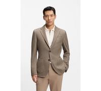 BOSS Veste Slim en coton à micro motif - Style L-Heston-J-2PP-253, 50555524 Beige 52