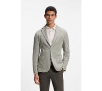 BOSS Veste Slim en coton mélangé à motif - Style C-Hanry-J-263, 50567528 Vert à motif 58