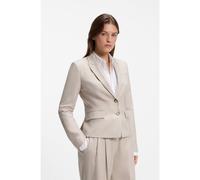 BOSS Veste Slim en flanelle chinée - Style Jia18, 50567167 Beige clair 42