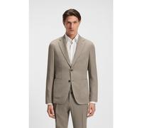 BOSS Veste Slim en laine vierge et soie - Style L-Heston-LP-241, 50545392 Kaki 50