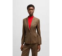 BOSS Veste Slim en laine vierge - Style Jia10, 50543763 Marron foncé 38