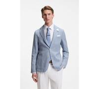 BOSS Veste slim en tissu à micro motif - Style C-Hanry-252, 50540742 bleu clair 52