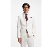 BOSS Veste Slim en tissu à micro motif - Style C-Hanry-263, 50567555 Naturel 54