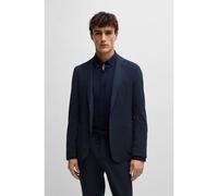 BOSS Veste Slim Fit en seersucker stretch performance - Style P-Hanry-J-WG-241, 50514616 Bleu foncé 52