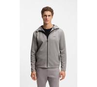 BOSS Veste sportive à capuche anti-odeurs avec détails réfléchissants - Style SW_Tour HD FZ, 50554394 Gris XXL