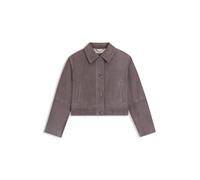 BOSS Veste style camionneur en cuir suédé - Style C_Sadela, 50557247 Violet clair 46