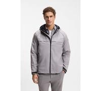 BOSS Veste trois en un avec capuche et intérieur amovible - Style OW_Victo-X 3in1 HD, 50551066 Gris chiné L