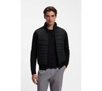 BOSS Veste zippée avec devant matelassé - Style H-Facente, 50570636 Noir S