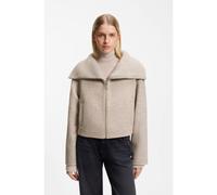 BOSS Veste zippée en laine vierge - Style Jolenya, 50569115 Beige clair 44