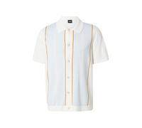 BOSS Vestes en maille 'Lastro' bleu clair / pueblo / blanc, Taille M