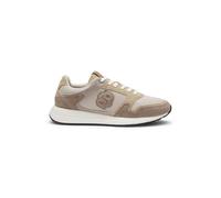 BOSS Baskets en cuir suédé avec monogramme Double B - Style Vinston_Runn_sdmeBB, 50554612 Beige clair 41