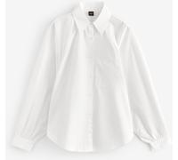 BOSS White Belska Embroidered Pocket Logo Shirt White 40