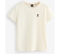 BOSS White Heart Logo T-Shirt