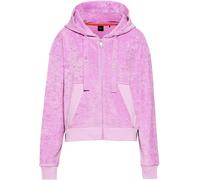 Boss Women's Evacanza Zip Up Hoodie, Timeless Minimalist Design Ouvrir Violet 546 10 (M) Female