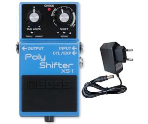 Boss XS-1 Pédale d'effet Poly Shifter avec bloc d'alimentation