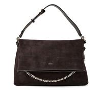 BOSS Sac d'épaule en suédine à rabat - Style Yelena Shoulderbag, 50573247 Marron foncé pcs.
