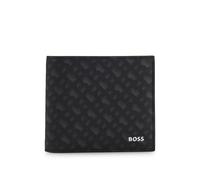 BOSS Portefeuille monogrammé avec logo embossé en transfert - Style Zair_MN_8cc, 50552844 Noir pcs.