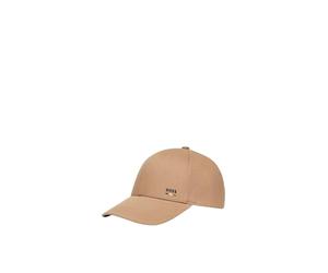 BOSS Zed Stripe Cap Medium Beige Marron Clair
