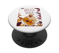 Bossa Nova Samba Music Jazz Brazil Rio de Janeiro brésilien PopSockets PopGrip Adhésif