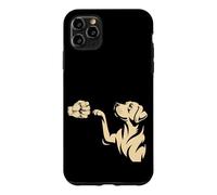 Bosse de Poing pour Amoureux des Chiens Coque pour iPhone 11 Pro Max