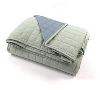 Bossi Couvre-lit Couette DOUBLE VAR. 7511 v.04 Vert algue mélange/vert jungle Une place et demie 220x270