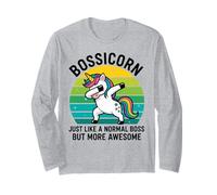 Bossicorn - Tout comme Un Patron Normal mais Plus génial Manche Longue