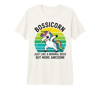 Bossicorn - Tout comme Un Patron Normal mais Plus génial T-Shirt Haut de Gamme
